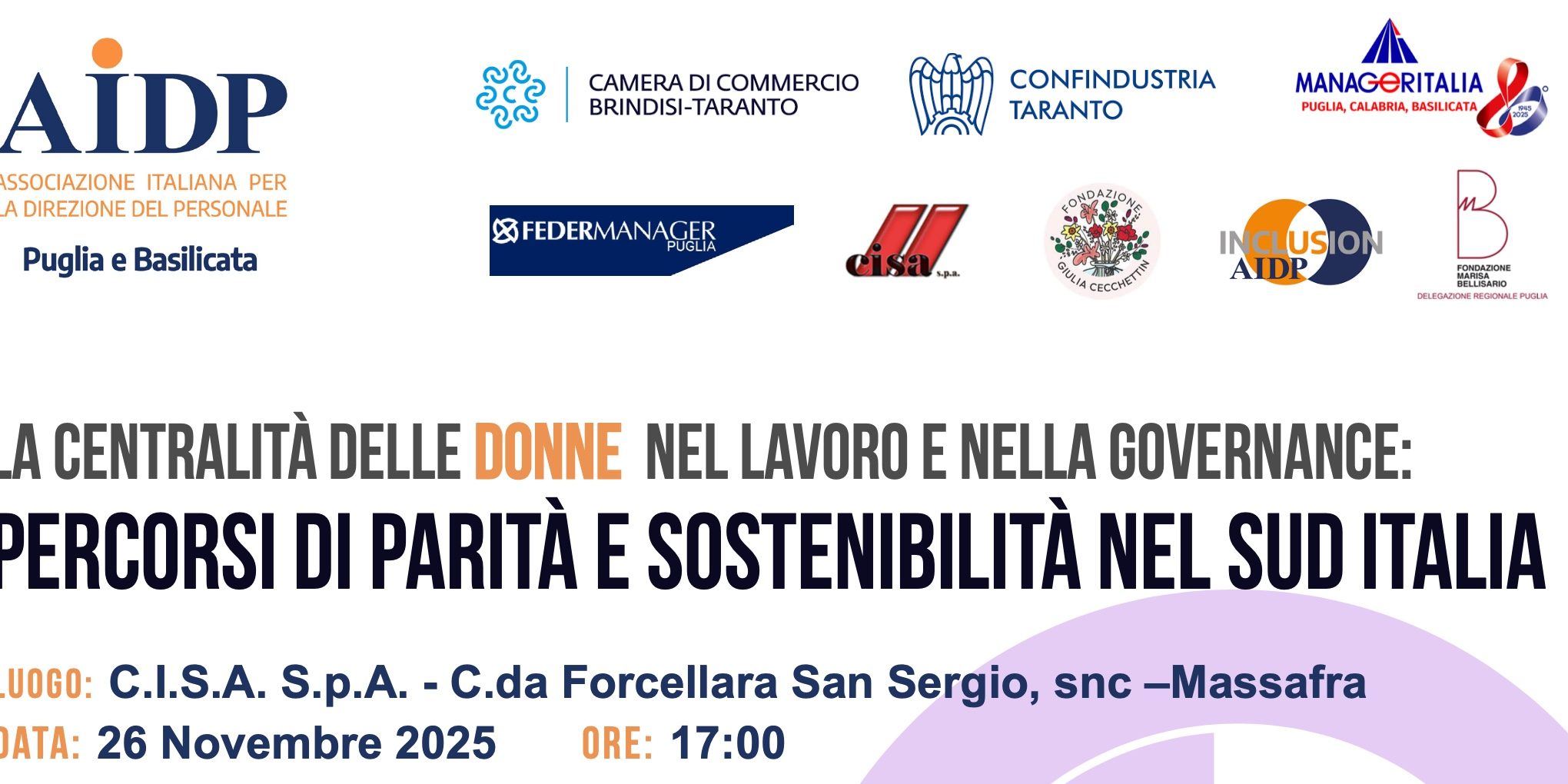 La Centralità delle donne nel lavoro e nella governance